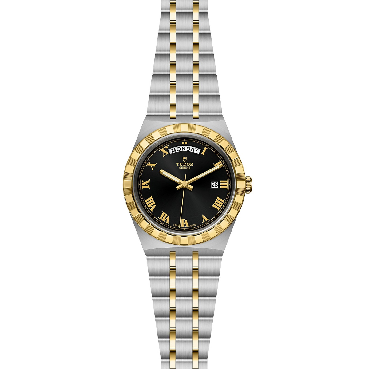 TUDOR Royal Day Date Black Roman Dial