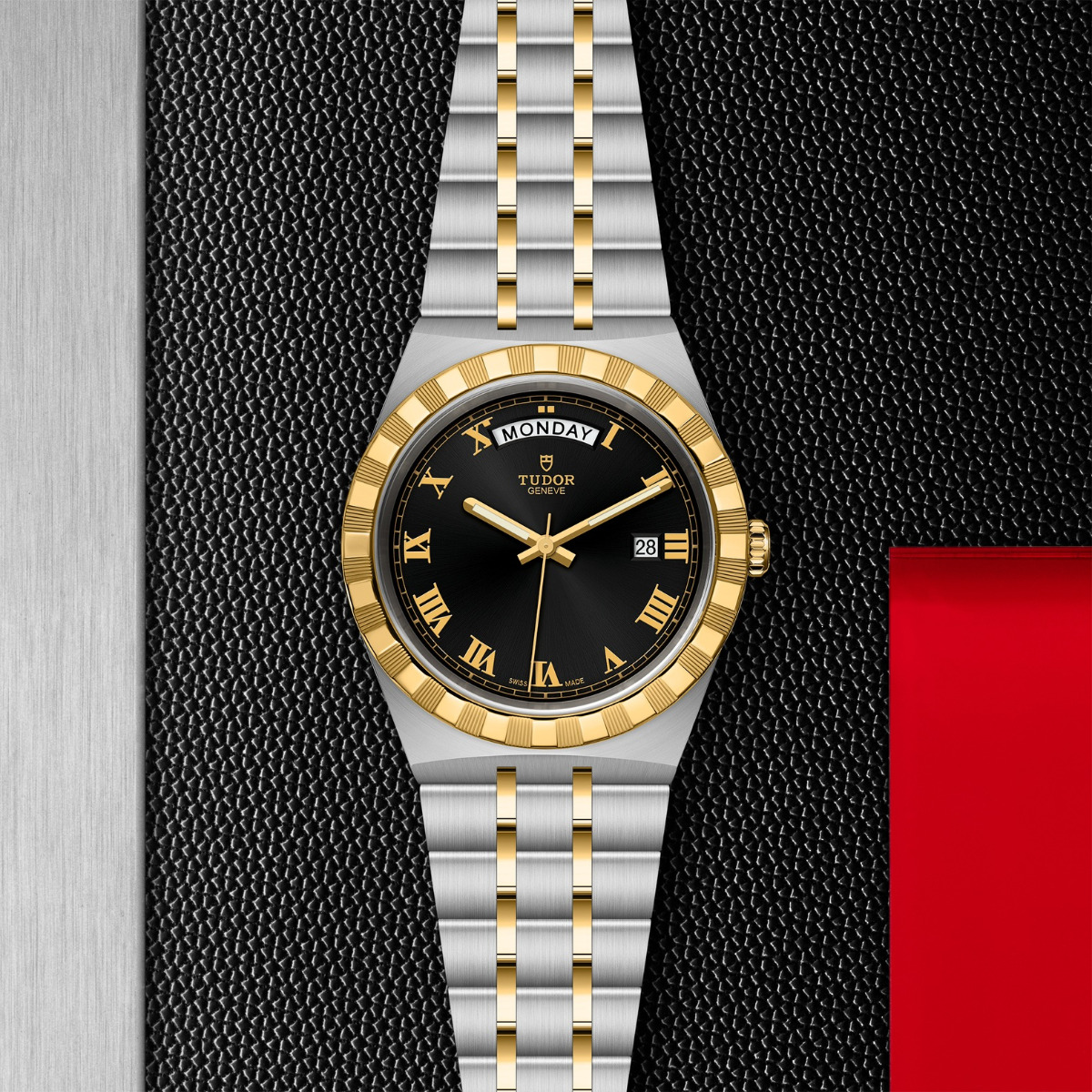 TUDOR Royal Day Date Black Roman Dial