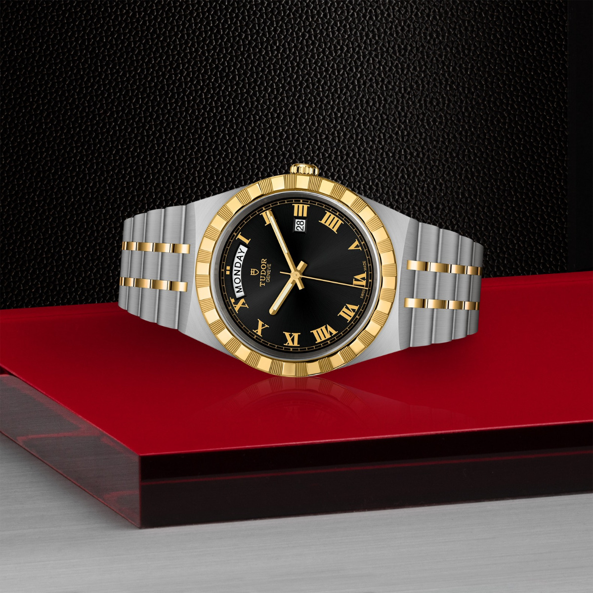 TUDOR Royal Day Date Black Roman Dial