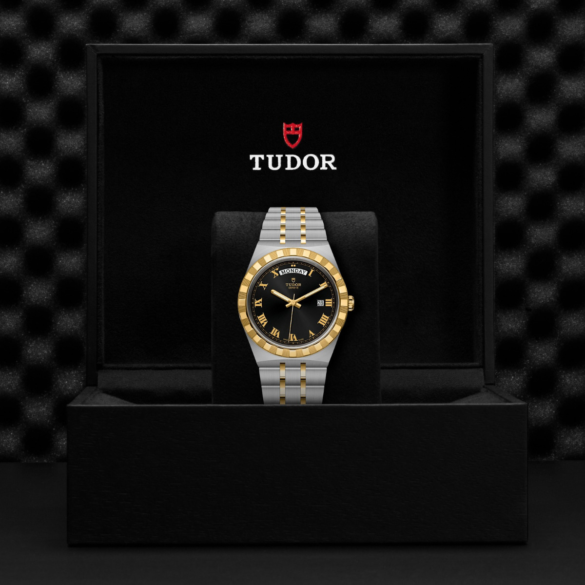 TUDOR Royal Day Date Black Roman Dial