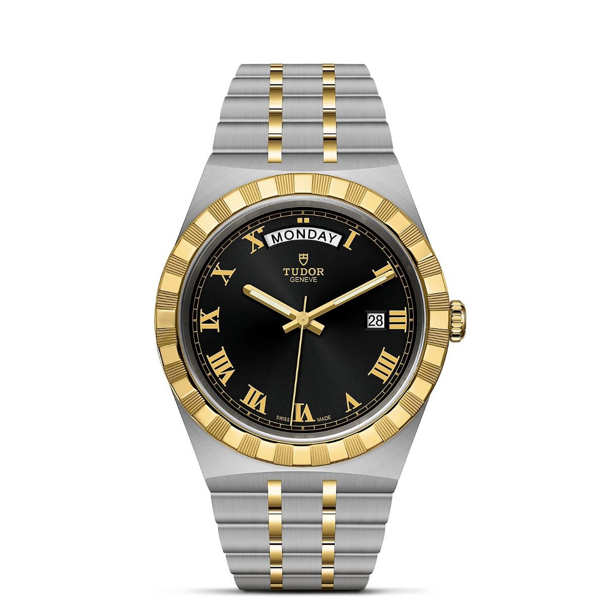 TUDOR Royal Day Date Black Roman Dial